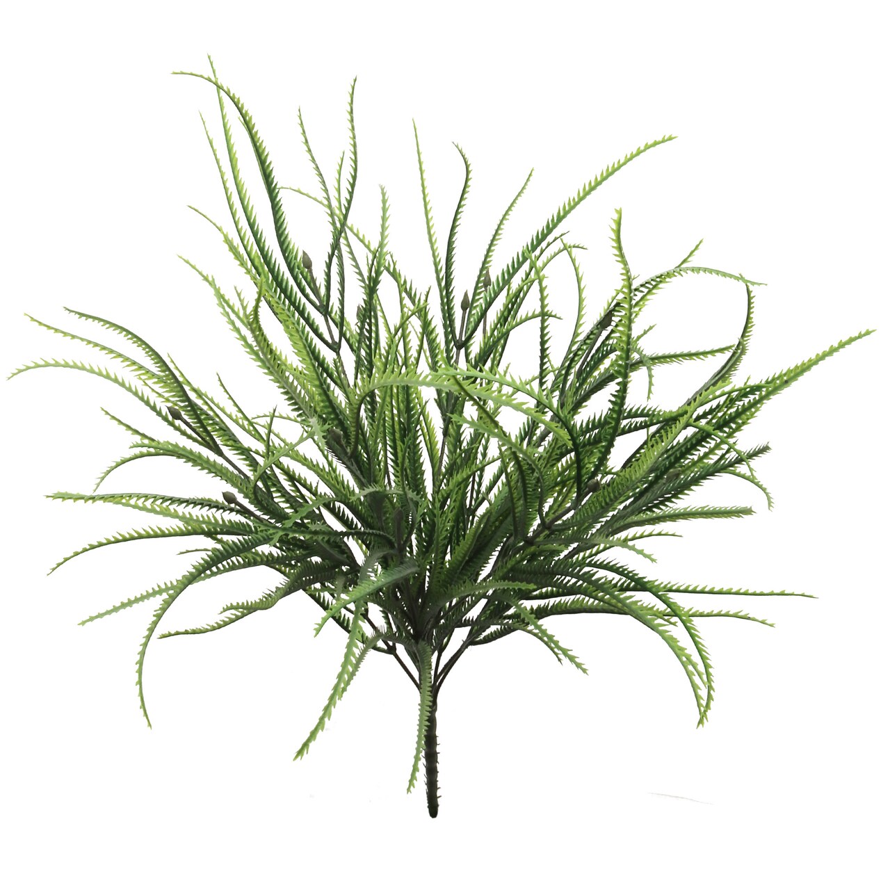 Refreshing 21" Green Millet Grass Bush Set of 12 - Authentic-Looking Artificial Greenery for Inviting Home Decor, Rustic Wedding Centerpieces, and Innovative DIY Projects, Floral Home by Artificial Flowers